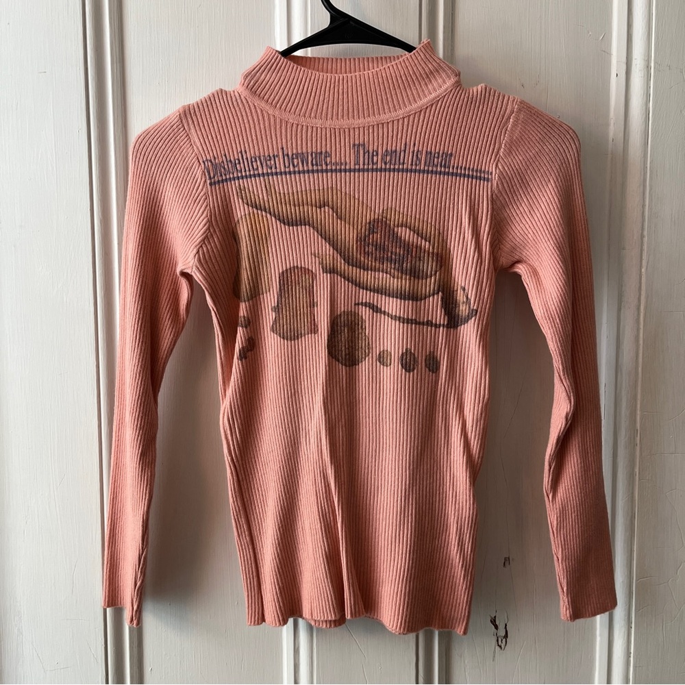 *SOLD* lamb cake printed long sleeve